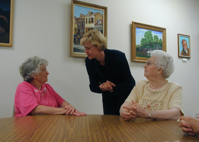 9STB SENIORS - Columbus Senior Center Visit