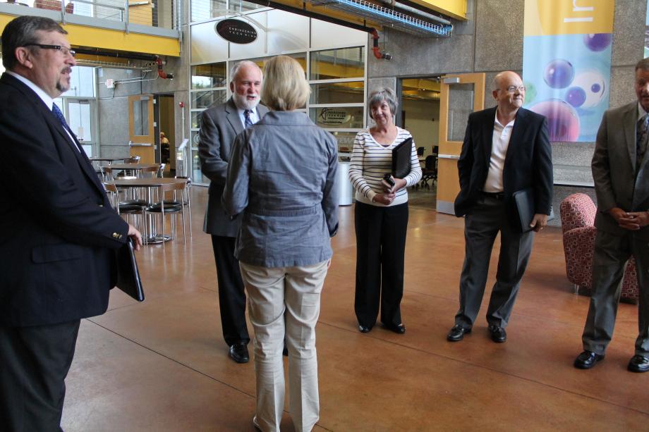 August 2013: Sen. Baldwin in Racine