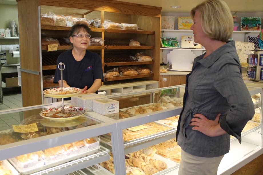 August 2013: Sen. Baldwin in Racine