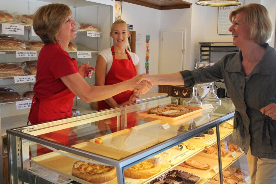 August 2013: Sen. Baldwin in Racine